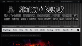 What Fiktionogkultur.dk website looked like in 2018 (5 years ago)