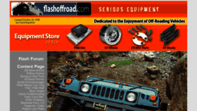 What Flashoffroad.com website looked like in 2018 (5 years ago)