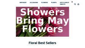 What Floristexpress.net website looked like in 2018 (5 years ago)