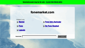 What Fonemarket.com website looked like in 2018 (6 years ago)