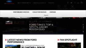 What Fordperformancegroup.com website looked like in 2018 (5 years ago)
