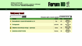 What Forum-hd.zamki.pl website looked like in 2018 (5 years ago)