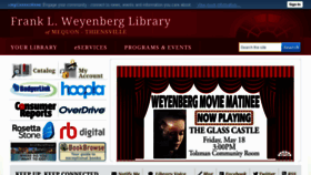 What Flwlib.org website looked like in 2018 (7 years ago)