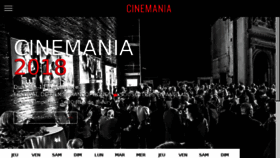 What Festivalcinemania.com website looked like in 2018 (5 years ago)