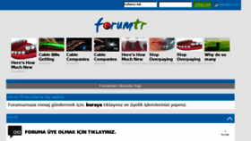 What Forumtr.com website looked like in 2018 (5 years ago)