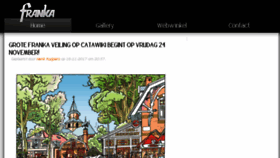 What Franka.nl website looked like in 2018 (7 years ago)