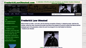 What Fredericklawolmsted.com website looked like in 2018 (5 years ago)