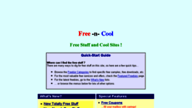 What Free-n-cool.com website looked like in 2018 (5 years ago)