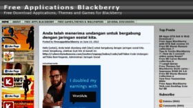 What Freeappsblackberry.wordpress.com website looked like in 2018 (6 years ago)