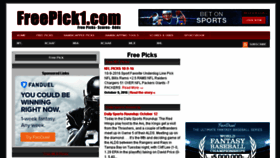 What Freepick1.com website looked like in 2018 (5 years ago)