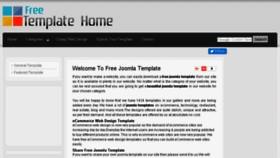 What Freetemplatehome.com website looked like in 2018 (5 years ago)
