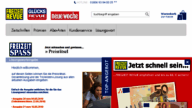 What Freizeitspass-online.de website looked like in 2018 (5 years ago)