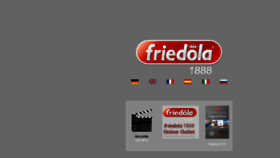 What Friedola.de website looked like in 2018 (5 years ago)
