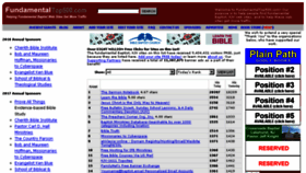 What Fundamentaltop500.com website looked like in 2018 (5 years ago)