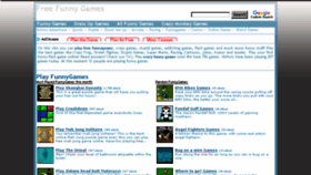 What Funnygames.co.nz website looked like in 2018 (5 years ago)