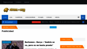 What Futboldelujo.com website looked like in 2018 (5 years ago)