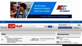 What Forum.gp24.pl website looked like in 2018 (5 years ago)