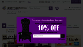 What Furniturenation.com website looked like in 2018 (6 years ago)
