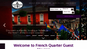 What Frenchquarterguesthouses.com website looked like in 2018 (5 years ago)