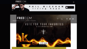 What Freeccm.com website looked like in 2018 (5 years ago)