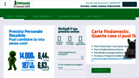 What Findomesticgruppo.it website looked like in 2018 (5 years ago)