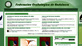 What Foandaluza.es website looked like in 2018 (5 years ago)