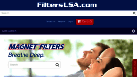 What Filtersusa.com website looked like in 2018 (5 years ago)