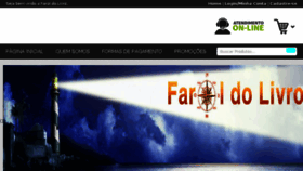 What Faroldolivro.com.br website looked like in 2018 (6 years ago)