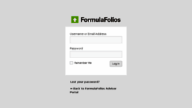 What Formulafoliosgroup.com website looked like in 2018 (6 years ago)