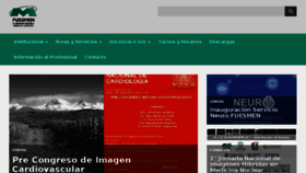 What Fuesmen.edu.ar website looked like in 2018 (5 years ago)