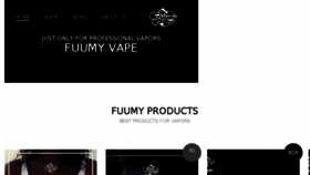 What Fuumy.com website looked like in 2018 (5 years ago)