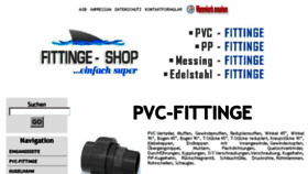 What Fittinge-shop.de website looked like in 2018 (5 years ago)