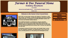 What Farmeranddee.com website looked like in 2018 (5 years ago)
