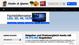 What Finden-und-sparen.de website looked like in 2018 (5 years ago)