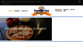 What Foodservicegroup.it website looked like in 2018 (5 years ago)