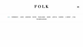 What Folklifestyle.com website looked like in 2018 (5 years ago)