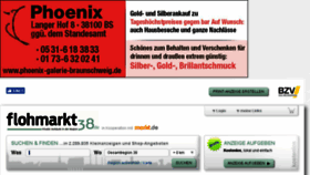 What Flohmarkt38.de website looked like in 2018 (5 years ago)
