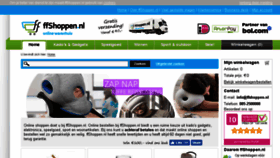 What Ffshoppen.nl website looked like in 2018 (5 years ago)