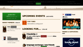 What Friendsinrome.com website looked like in 2018 (5 years ago)