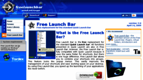 What Freelaunchbar.com website looked like in 2018 (5 years ago)