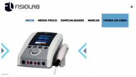 What Fisiolab.mx website looked like in 2018 (5 years ago)