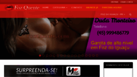 What Fozquente.com website looked like in 2018 (5 years ago)