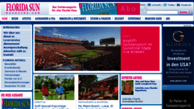 What Floridasunmagazine.de website looked like in 2018 (5 years ago)