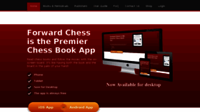 What Forwardchess.com website looked like in 2018 (5 years ago)