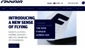 What Finnaircargo.com website looked like in 2018 (5 years ago)