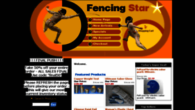 What Fencingstar.com website looked like in 2018 (5 years ago)