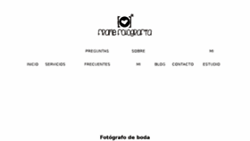 What Framefotografia.com website looked like in 2018 (5 years ago)