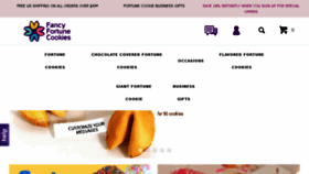 What Fancyfortunecookies.com website looked like in 2018 (5 years ago)