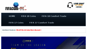 What Fifacoin-buy.com website looked like in 2018 (5 years ago)