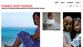 What Fannicefashion.com website looked like in 2018 (5 years ago)